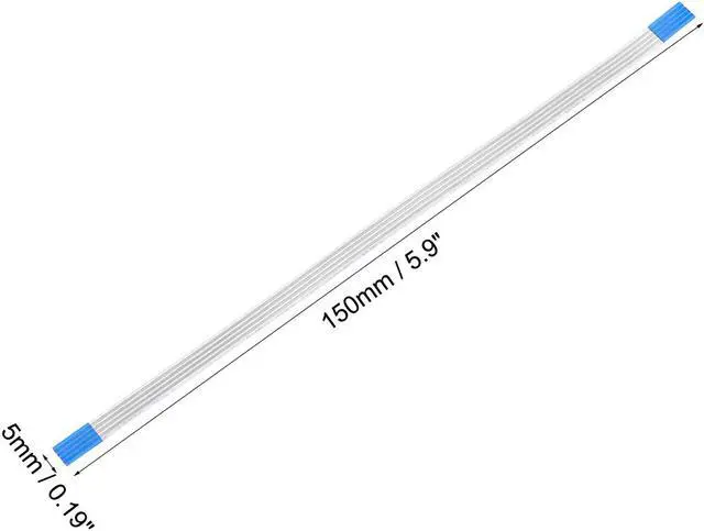 Alt view image 3 of 5 - Flexible Flat Cable,150mm 1mm Pitch 4 Pins FPC FFC Flexible Ribbon Cable for LCD TV Car Audio DVD Player 10Pcs (A type)