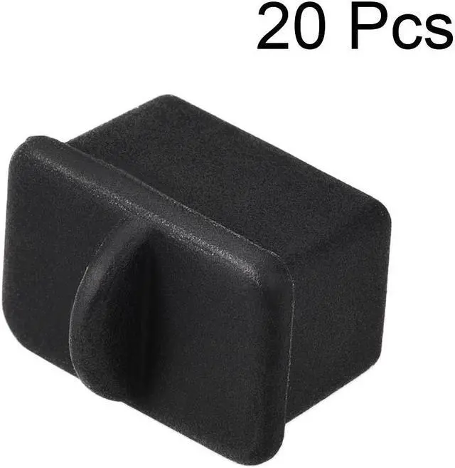 Alt view image 3 of 4 - SFP-A Port Anti-Dust Stopper Cap Cover Black Silicone 20pcs