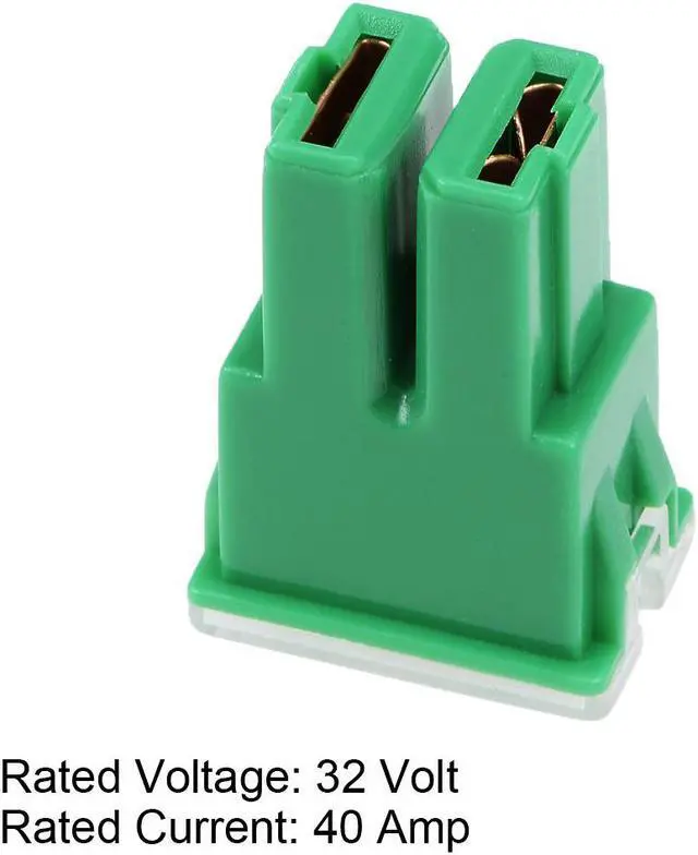 Alt view image 3 of 3 - Automotive Mini Cartridge Fuse 32V 40A Female Terminal J Case Box for Car Truck Vehicle 5pcs