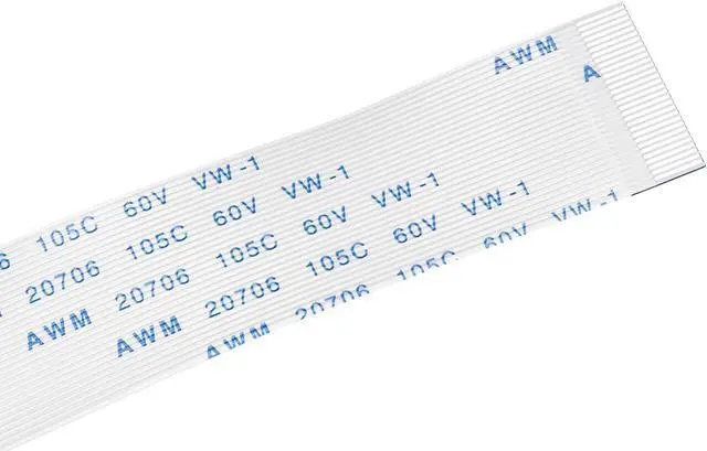 Alt view image 3 of 5 - Flexible Flat Cable, 30 Pins 0.5mm Pitch 300mm FPC FFC Flexible Ribbon Cable for LCD TV Car Audio DVD Player Laptop (A Type)