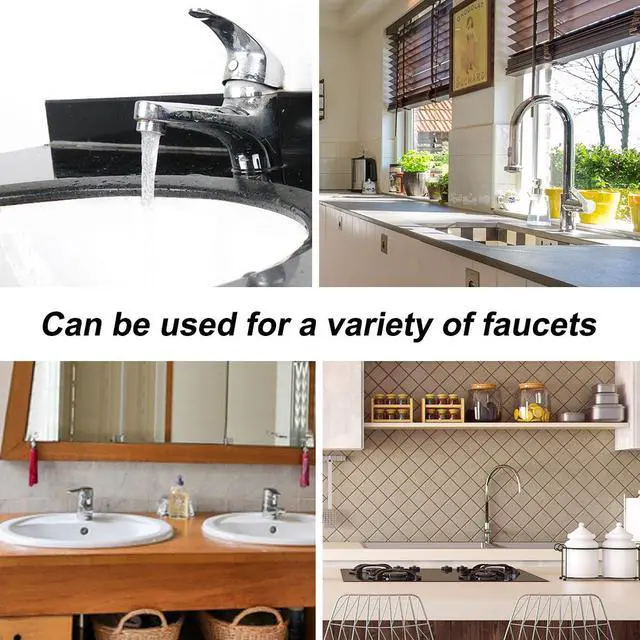 Alt view image 3 of 7 - 3pcs 18mm Faucet Aerators Universal Male Faucet Replacement Part for Bathroom Lavatory Kitchen Sinks Faucet Bidet Faucet