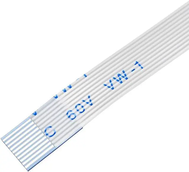 Alt view image 4 of 4 - Flexible Flat Cable, 10 Pins 0.5mm Pitch 60mm FPC FFC Flexible Ribbon Cable for LCD TV Car Audio DVD Player Laptop 10Pcs (A Type)