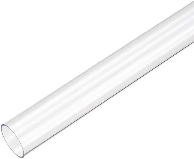 Main image of PVC Rigid Round Tubing,Clear,15mm ID x 16mm OD,0.5M/1.64Ft Length,3pcs
