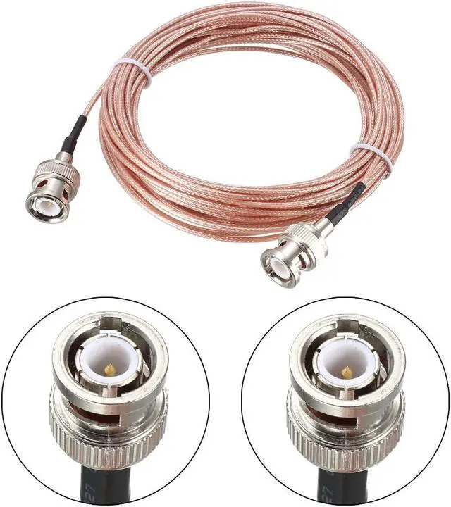 Alt view image 2 of 4 - BNC Male to BNC Male Coax Cable RG178 Low Loss RF Coaxial Cable 25 ft