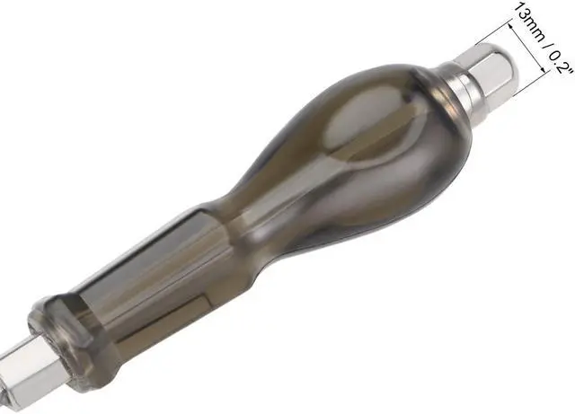 Alt view image 4 of 6 - 7mm Slotted Impact Screwdriver, 4-Inch Keystone Demolition Driver Magnetic