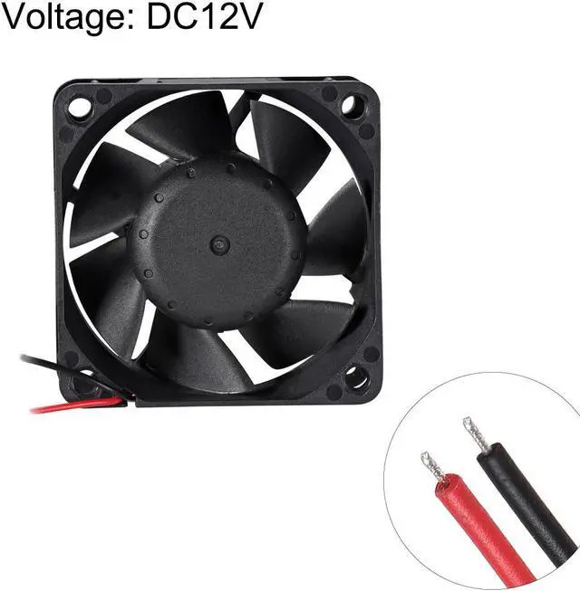 Alt view image 3 of 3 - SNOWFAN Authorized 60mm x 60mm x 25mm 12V Brushless DC Cooling Fan YY-6025H12S
