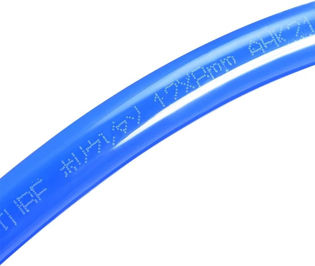 Alt view image 3 of 5 - Pneumatic Hose Tubing,12mm OD 8mm ID,Polyurethane PU Air Hose Pipe Tube,4 Meter 13.12ft,Blue