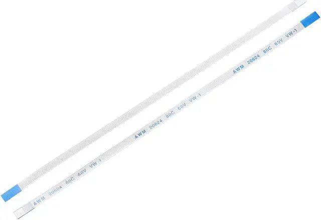 Main image of Flexible Flat Cable, 6 Pins 0.5mm Pitch 150mm FPC FFC Flexible Ribbon Cable for LCD TV Car Audio DVD Player Laptop 10Pcs (B Type)