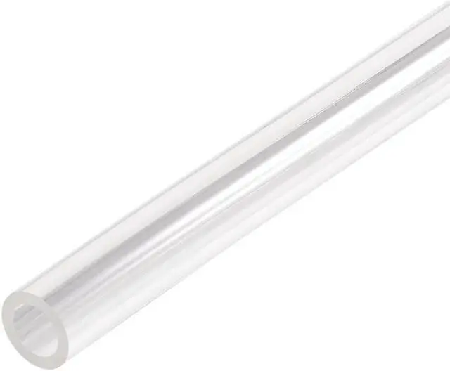 Alt view image 2 of 3 - PVC Clear Vinly Tubing,12mm ID x 16mm OD,5 Meter/16.4ft,Plastic Flexible Hose Tube,Flex Pipe for Water,Beverage Pump