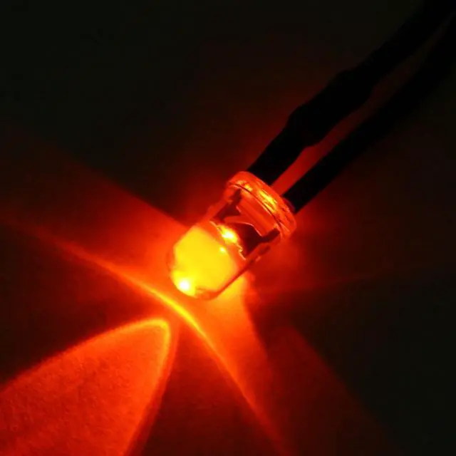 Alt view image 4 of 4 - Prewired LED Light , DC 3-5V 20mA - 5mm Red Pre-Wired Bulb Lamp ( 20PCS )