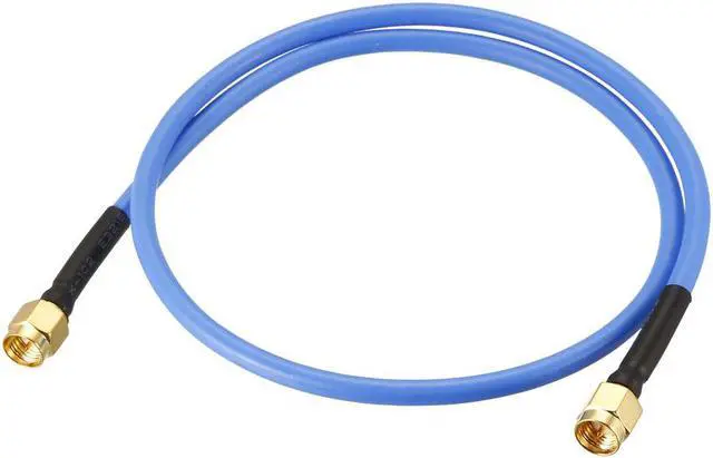 Main image of SMA Male to SMA Male Right Angle Coaxial Cable 50 ohm 0.5M/1.64Ft RG402