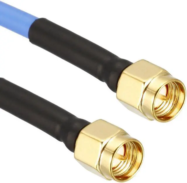 Alt view image 3 of 4 - SMA Male to SMA Male Right Angle Coaxial Cable 50 ohm 0.5M/1.64Ft RG402
