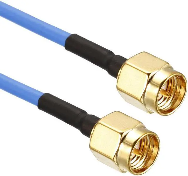 Alt view image 3 of 4 - SMA Male to SMA Male Coaxial Cable 50 ohm 0.9M/2.95Ft RG405 2pcs