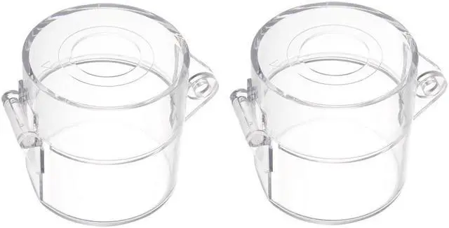Main image of 2pcs Clear Plastic Switch Cover Protector for 22mm Diameter Push Button Switch 55*55