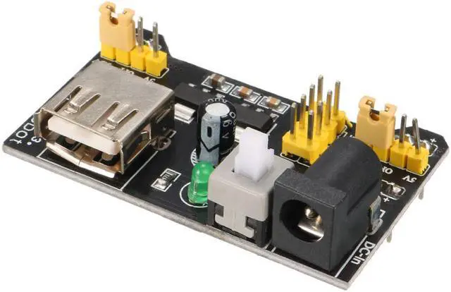 Alt view image 3 of 3 - MB102 Breadboard Power Supply Board Module 3.3V/5V Dual Voltage for Arduino