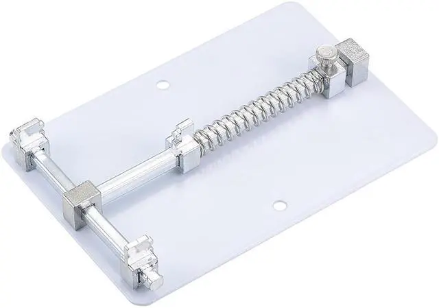 Main image of PCB Circuit Board Holder, Universal Holder for Adjustable Mobile Phone Repair and Soldering, Stainless Steel Plate