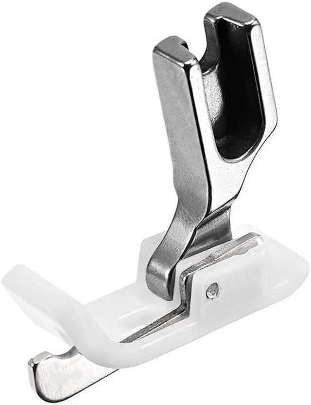 Main image of #SP-18 Industrial Sewing Machine Hinged Presser Foot with Right Guide 1/32" (1mm) White