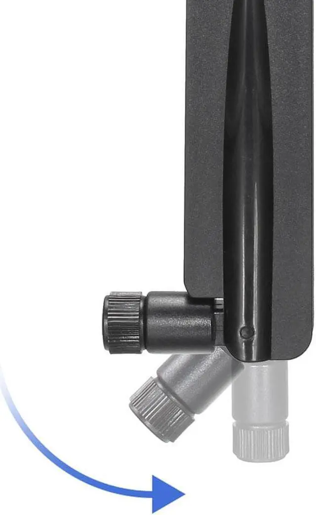 Alt view image 3 of 4 - GSM GPRS WCDMA LTE Antenna 3G 4G 15dBi High Gain 700-2700MHz RP-SMA Male Connector Omni Direction Foldable Paddle Type 2Pcs