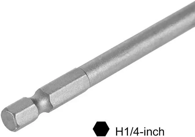 Alt view image 3 of 4 - Torx Screwdriver Bits 1/4-Inch Hex Shank 150mm Length TT35 Magnetic Security Star Screw Driver S2 Bit