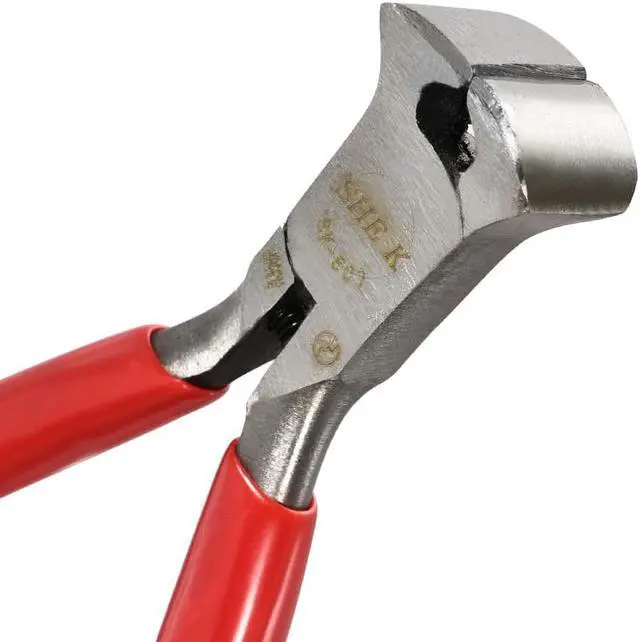 Alt view image 4 of 4 - End Cutting Pliers 4 Inch Mini Precision End Nippers Wire Cutter Pliers Nail Puller Tool 2 Pcs