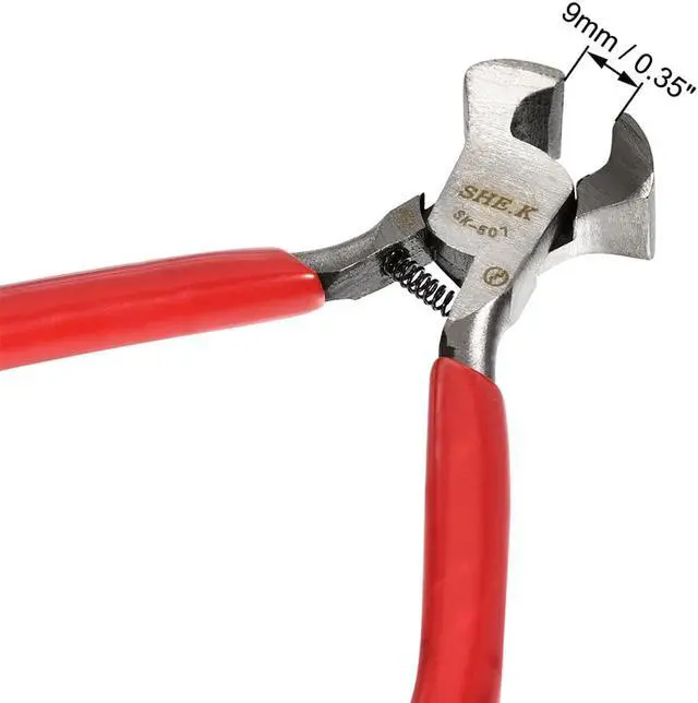 Alt view image 3 of 4 - End Cutting Pliers 4 Inch Mini Precision End Nippers Wire Cutter Pliers Nail Puller Tool 2 Pcs