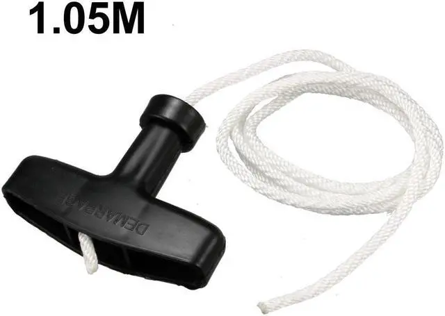 Alt view image 2 of 2 - Recoil Starter Pull Handle with Rope Cord for 950/152F Petrol Lawn Mower Engine