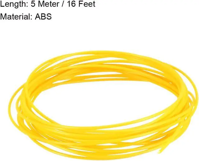 Alt view image 2 of 4 - 5 Meter/16 Ft ABS 3D Pen/3D Printer Filament, 1.75 Mm Yellow