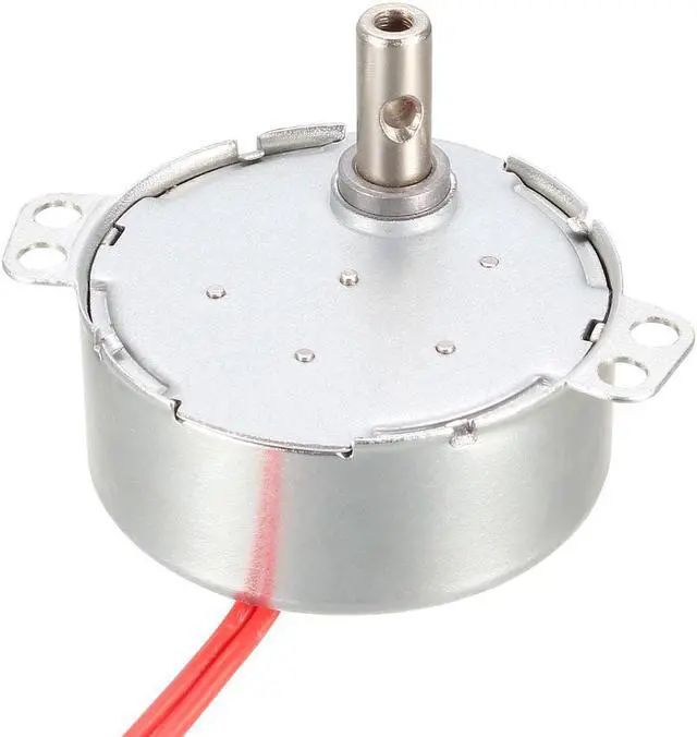 Main image of Synchronous Motor AC 12V 0.9-1.1RPM 50-60Hz CCW/CW 4W Reduction Gear Motor