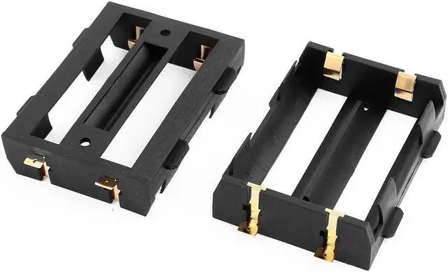 Main image of 2PCS Nylon Shell Brass Series Connection 2 x 26650 Batteries SMD Storage Holder