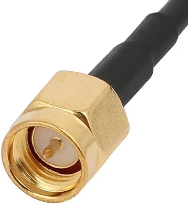 Alt view image 3 of 4 - 2pcs RG174 Coaxial Antenna Extension Cable SMA Female to Male Connector 6M Long