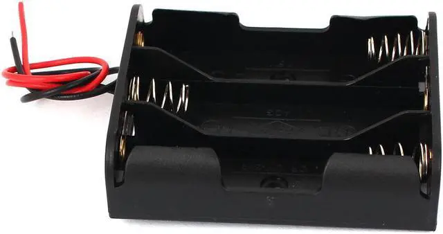 Alt view image 4 of 4 - 10 Pcs 4.5V Power Supply 3 x 1.5V AA Battery Holder Case Box Wire Lead Connector