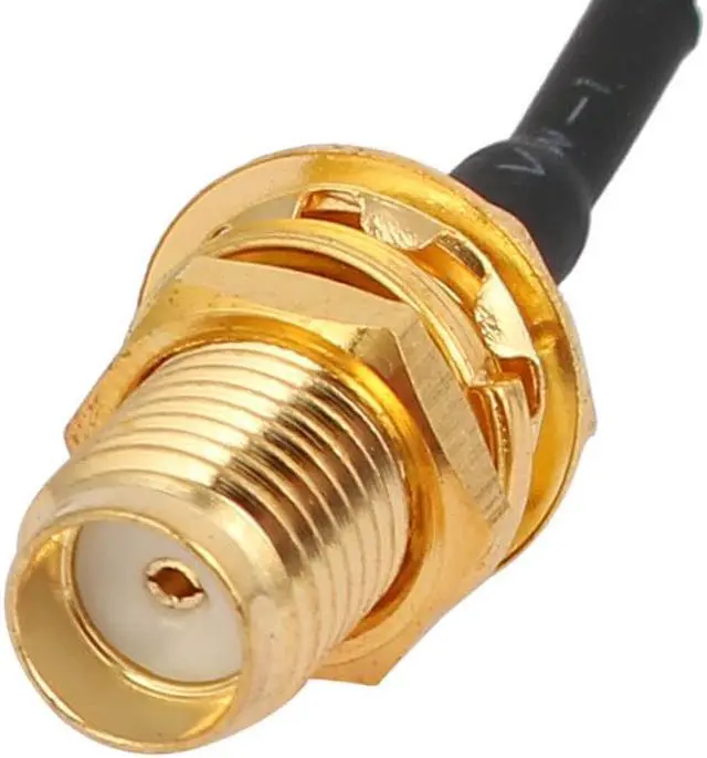 Alt view image 3 of 3 - RG174 Coaxial Antenna Extension Cable SMA Female to Male Connector 9M Length