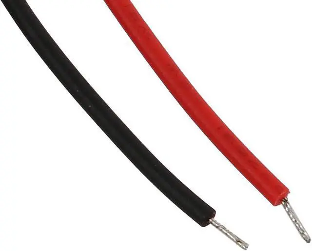 Alt view image 2 of 3 - Black Red 150mm Cable Connection 9V Battery Clips Connector Buckle 4 Pcs