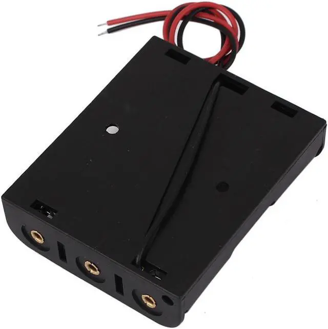 Alt view image 3 of 4 - 10 Pcs 4.5V Power Supply 3 x 1.5V AA Battery Holder Case Box Wire Lead Connector