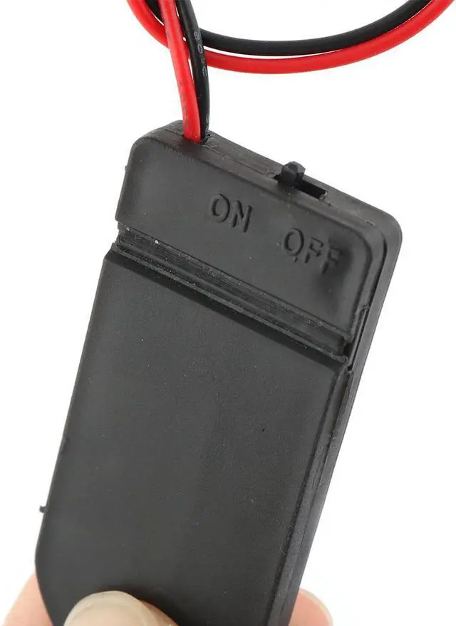 Alt view image 2 of 2 - CR2032 x 2 Button Coin Cell Battery Holder Case Box on/off Switch Wire Lead 2 Pcs