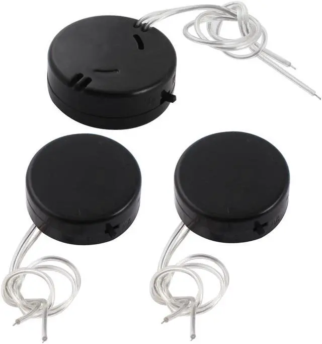 Main image of 3pcs Round 2 x CR2032 Coin Button Cell Battery Holder Case Storage