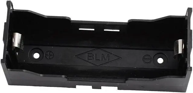 Alt view image 2 of 3 - 5pcs Plastic Single BLM 26650 Battery Holder Case Storage Box Black