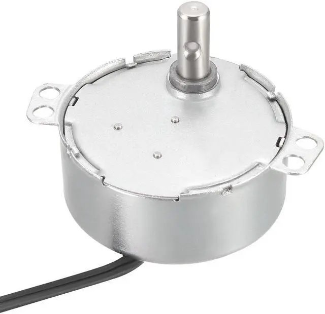 Main image of Synchronous Motor AC 220-240V 30-36RPM 30-36Hz CCW/CW 4W Turntable Gear Box for Microwave Oven
