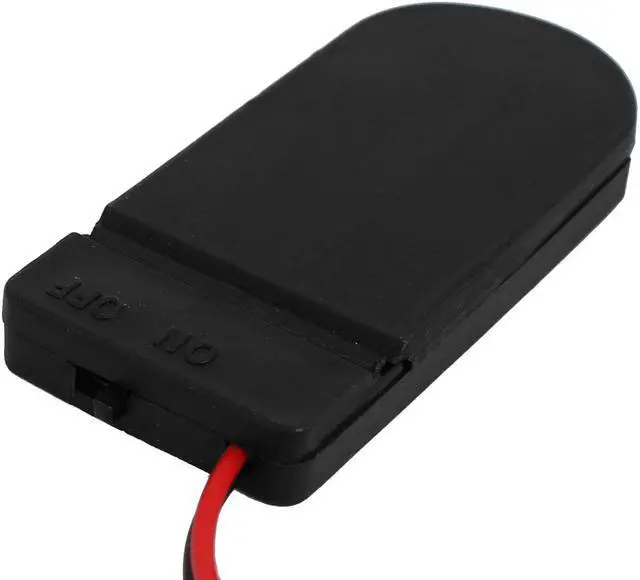 Alt view image 2 of 2 - 4 Pcs B0219/2032 Coin Button Cell Battery Holder Case on/off Switch Black
