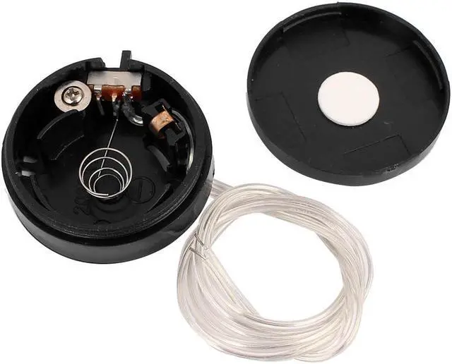 Alt view image 3 of 3 - 2 x 3V CR2032 Coin Cell Button Battery Holder Case Storage w Switch Black 5pcs