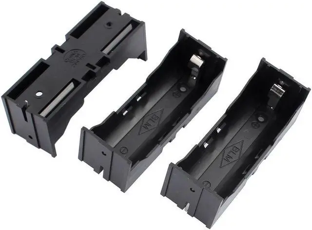 Main image of 3pcs Plastic Single BLN 26650 Battery Holder Case Storage Box Black