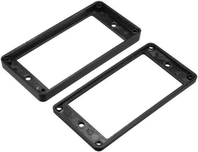 Alt view image 3 of 5 - Humbucker Pickup Ring Pickup Mounting Frame Flat Bottom 35 for Neck and 79 for Bridge Pickup Black