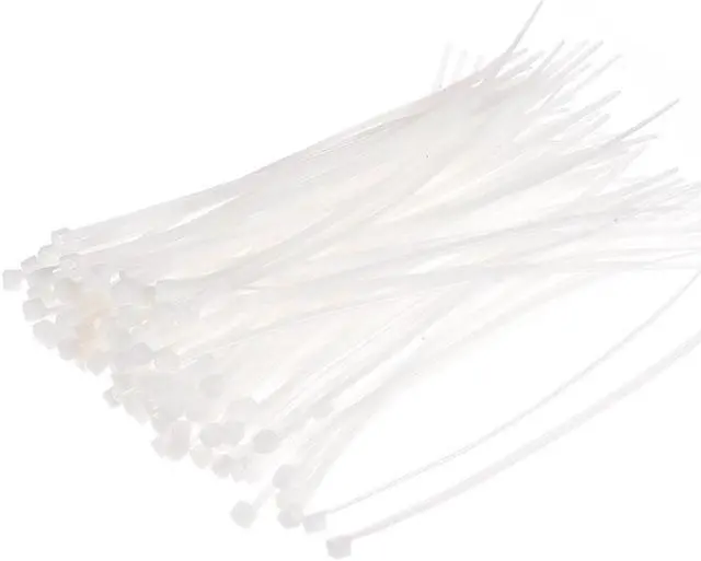 Alt view image 2 of 5 - Cable Zip Ties 120mmx1.8mm Self-Locking Nylon Tie Wraps White 700pcs