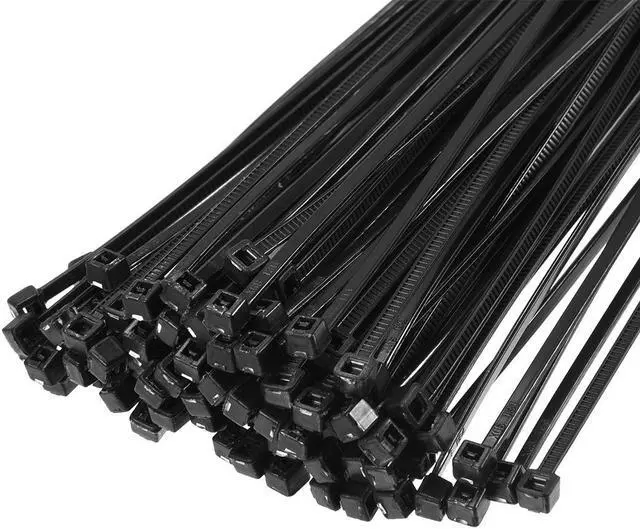 Alt view image 4 of 4 - Cable Zip Ties 150mmx1.9mm Self-Locking Nylon Tie Wraps Black 200pcs