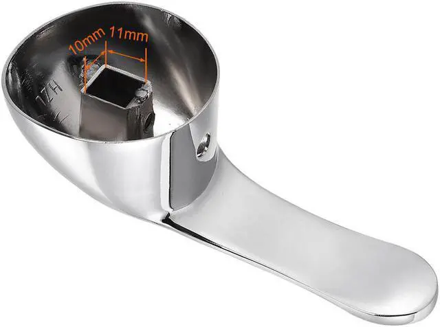Alt view image 3 of 4 - Faucet Lever Handle 40mm Cartridge Electroplating Single Lever Handle Faucet Kit