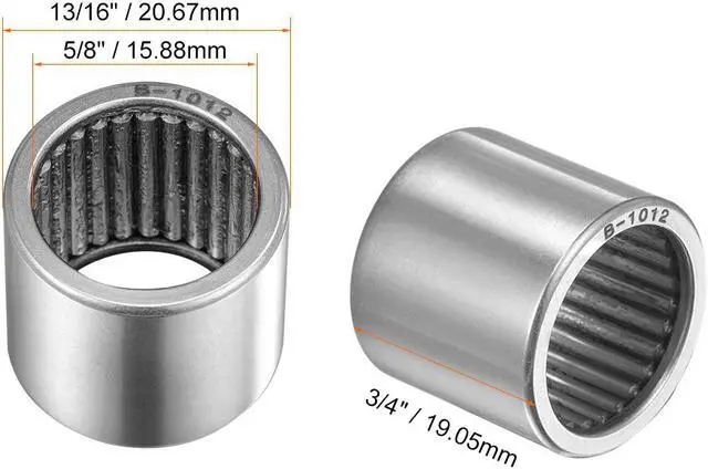 Alt view image 2 of 7 - 638-2RS Deep Groove Ball Bearings 8mm x 28mm x 9mm Double Sealed Chrome Steel P6(ABEC3) 2pcs
