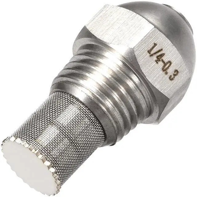 Alt view image 4 of 4 - Mist Nozzle - 1/4BSPT 0.3mm Orifice Dia 304 Stainless Steel Fine Atomizing Spray Tip