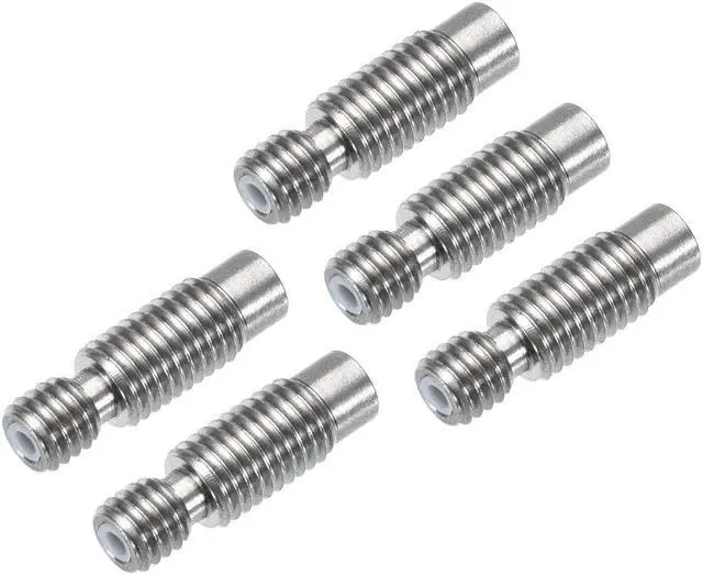 Main image of M6x22.5mm Extruder 1.75mm Throat Tube for V6 Makerbot 3D Printer W PTFE Pipe 5pc