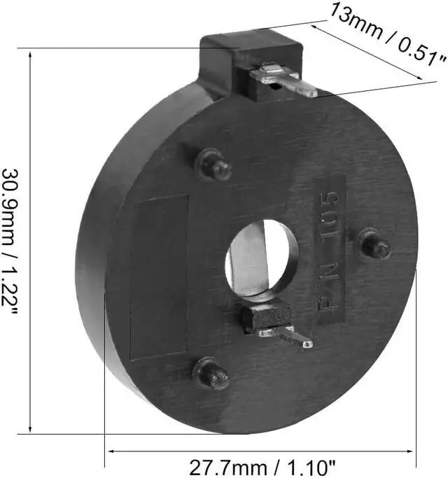 Alt view image 2 of 4 - 5 Pcs CR2430 Horizontal Coin Button Battery Holder Black Container Case