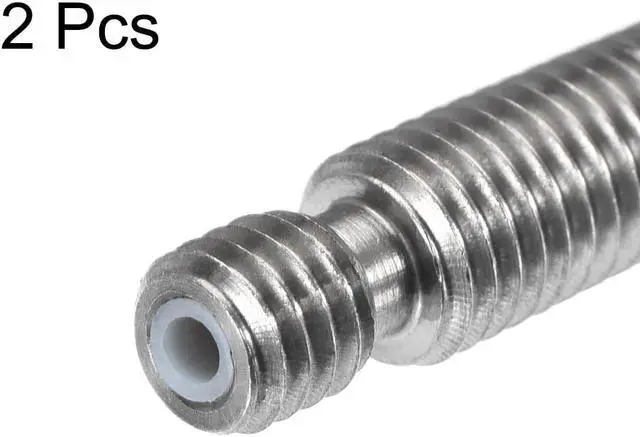 Alt view image 3 of 4 - M6x22.5mm Extruder 1.75mm Throat Tube for V6 Makerbot 3D Printer W PTFE Pipe 2pc